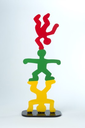 Keith Haring, Totem d'acrobates, 1987